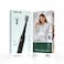 Green Lion Sonic Plus Rechargeable Toothbrush with LED Indicator, 500mAh Battery, 35 Days Working Time, 33000VPM Vibration, 30 Seconds Interval, 2 Minutes Smart Timer, Dual Replacement Brushes &ndash; Black