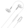 Powerology Type-C Wired Earphones, 11mm Audio Driver, HD Sound Quality, In-Line Control, Comfortable Fit, 1.2m Cable Length &ndash; White