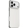 Levelo Mia MagSafe Hybrid Case for iPhone 17 Pro Max, N52 Strong Magnets, Matte Silicone Texture Material, Frosted Clear Design, 1.5m Drop Tested, Aluminum Alloy Frame for Camera - Silverstone