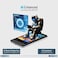 Powerology Fluente Smart Translator with Real-Time Voice &amp; Photo Translation, 137 Online &amp; 21 Offline Languages, AI Assistant, 4.01&rdquo; IPS Display, USB-C Rechargeable Portable Translator