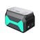 Powerology Dynamic 800W Portable Power Station with 512Wh Capacity, PD 100W, 2 AC Outlets, Solar Charging, LiFePO4 Battery, Fast Recharge in 1.2H, Flexible Charging Options, Black
