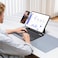 حافظة لوحة مفاتيح Powerology Dynaboard لاسلكية لجهاز iPad 10th، إضاءة RGB بسبع ألوان، لوحة تتبع متعددة الإيماءات، وظيفة الاستيقاظ التلقائي/النوم، Bluetooth 5.1 – أسود
