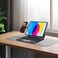 Powerology Dynaboard Wireless Keyboard Case for iPad Pro 11" (M4), RGB Backlighting, Multi-Gesture Trackpad, Auto Wake/Sleep, Magnetic Phone Holder, Bluetooth 5.1 &ndash; Black
