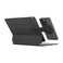 Powerology Dynaboard Wireless Keyboard Case for iPad Pro 11" (M4), RGB Backlighting, Multi-Gesture Trackpad, Auto Wake/Sleep, Magnetic Phone Holder, Bluetooth 5.1 &ndash; Black
