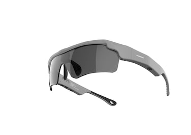 نظارات بلو توث الذكية من بوردو لايف ستايل، عدسات UV400، بطارية 145mAh، بلوتوث 5.4، مساعد صوتي سيري وجوجل، وقت تشغيل 8 ساعات، مقاومة للماء IPX4، شحن مغناطيسي، رمادي وأسود
