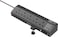 Porodo 3250W Multi-Port UK Power Strip with PD 20W USB-C, 5 AC &amp; 4 Smart USB Ports, Built-In Safety Features, Smart Charging, Retractable Type-C Cable, UK Plug, Black
