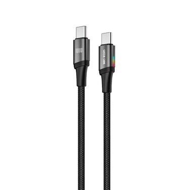 كابل شحن فائق السرعة من USB-C إلى USB-C بقوة ٢٤٠ واط، بطول متر واحد