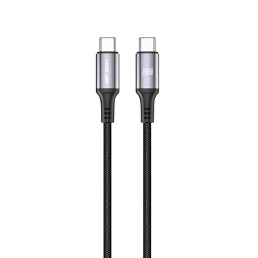 كابل شحن فائق السرعة من USB-C إلى USB-C بقوة ٢٤٠ واط، بطول متر واحد