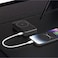 Powerology Vision 10000mAh Power Bank, 30W PD Charging with Cable, 15W Wireless Qi2 Charging, Dual Type-C Ports, TFT Screen, Built-in Kickstand, Durable &amp; Compact Design, Black
