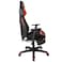 Porodo Gaming Ergonomic Gaming Chair with Built-in Speakers, RGB Lighting, Adjustable 3D Armrest, Integrated Footrest, Multifunction Mechanism, Ergonomic Design - Black / Orange