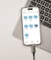 كابل Powerology ZINCO USB-A إلى USB-C، طوله 1 متر، تيار 3A، موصل سبائك الزنك، نقل بيانات 480 ميجابت في الثانية، شحن سريع + مزامنة، مختبر للجودة – رمادي داكن
