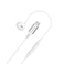 Powerology Type-C Mono Wired Earphones, HD Sound Quality, 14.2mm Powerful Audio Driver, In-Line Control Button, Ergonomic Fit, Hi-Fi Audio, Crystal-Clear Audio &ndash; White