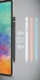 Porodo Smart Stylus Pen for iPad, 1.7mm Tip, Palm Rejection, Tilt Sensitivity, Zero Delay, Magnetic Attachment, 140mAh Battery, Type-C Charging, 10-12 Hours Working Time &ndash; White
