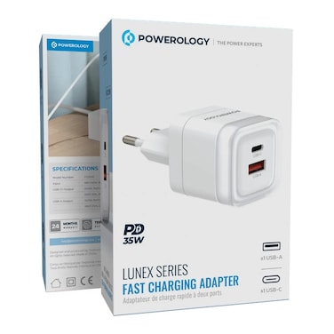 Lunex Series Fast Charging Adapter PD 35W