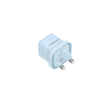 محول شحن سريع ثنائي المنفذ PD 35 واتمحول شحن سريع ثنائي المنافذ من باورولوجي، مخرجات USB-C (بحد أقصى 35 واط) وUSB-A (بحد أقصى 22.5 واط)، يدعم بروتوكولات عالمية لشحن أجهزة متعددة