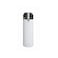 LePresso Sparkling Water Bottle with Double-Wall Vacuum, 750mL Bottle Capacity, 500mL Sparkling Water Capacity, Ceramic-Lined Interior, Durable &amp; Easy-to-Clean &ndash; White