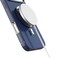 Levelo Opulis MagSafe Frosted Case for iPhone 17 Pro , Liquid Silicone Comfort, Anti-Scratch, Aluminum Alloy Frame for Camera &amp; Edges, Anti-Fingerprint, Strong Magnets - Midnight Blue