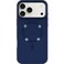 Levelo Opulis MagSafe Frosted Case for iPhone 17 Pro , Liquid Silicone Comfort, Anti-Scratch, Aluminum Alloy Frame for Camera &amp; Edges, Anti-Fingerprint, Strong Magnets - Midnight Blue