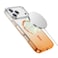 Green Lion Gradient MagSafe Case for iPhone 17 Pro, Powerful Magnetic Lock, Antioxidant Layer, Scratch Resistant, Anti-Yellowing, Drop Protection, Air Cushion, Non-Slip Grip &ndash; Orange Titanium