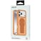 Green Lion Grip 360&deg; MagSafe Case for iPhone 17 Pro, 3500gs Impact Resistance, Foldable Stand, Leather Grip Strap, Camera Protection &ndash; Orange Titanium