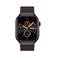Green Lion Ridge Smart Watch with Magnetic Charging, Bluetooth Calls, Music Player, Health Monitoring - Black / Brown