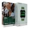Green Lion Ridge Smart Watch with Magnetic Charging, Bluetooth Calls, Music Player, Health Monitoring - Silver / Green