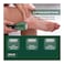 Green Lion Rechargeable Callus Remover with 3×Detachable Roller Heads, 180Min Working Time, 2500 RPM, 2×Speed Levels, Auto Power Off, LED Spotlight, Best Electric Scrubber & Dead Skin Remover for Feet
