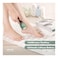 Green Lion Rechargeable Callus Remover with 3×Detachable Roller Heads, 180Min Working Time, 2500 RPM, 2×Speed Levels, Auto Power Off, LED Spotlight, Best Electric Scrubber & Dead Skin Remover for Feet