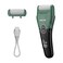 Green Lion Rechargeable Callus Remover with 3×Detachable Roller Heads, 180Min Working Time, 2500 RPM, 2×Speed Levels, Auto Power Off, LED Spotlight, Best Electric Scrubber & Dead Skin Remover for Feet