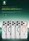 Green Lion Matte MagSafe Case for iPhone 17 Pro, Camera Protection, Drop Protection, Anti-Fingerprint, Anti-Scratch, Matte Shield, Precise Cutouts - Black Titanium