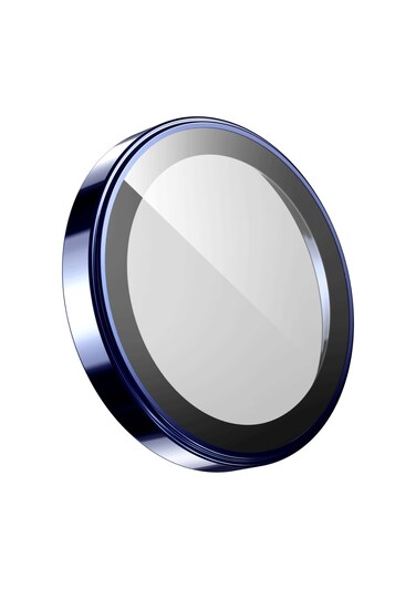 عدسة كاميرا GREEN LION SAPPHIRE، متانة عسكرية، هيكل غير قابل للكسر، تقنية PVD مع طلاء AR توفر شفافية عالية - BLUE ALUMINUM