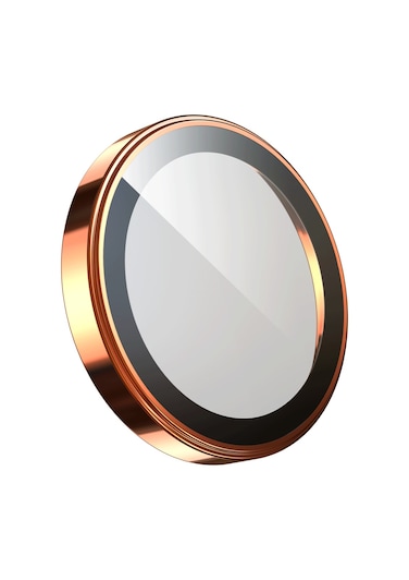عدسة كاميرا GREEN LION SAPPHIRE، متانة عسكرية، هيكل غير قابل للكسر، تقنية PVD مع طلاء AR يوفر شفافية عالية - ORANGE ALUMINIO