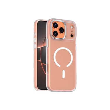 جراب ماج سيف من جرين لايون آيس لهاتف آيفون 17 برو ماكس، حماية للكاميرا، مضاد لبصمات الأصابع ومضاد للاصفرار - أبيض