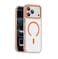 Green Lion Prestige MagSafe Case for iPhone 17 Pro Max, Military-Grade Shockproof, Anti-Scratch, Camera &amp; Drop Protection &ndash; Orange
