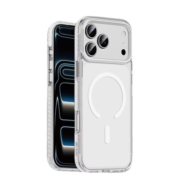 Green Lion Prestige MagSafe Case for iPhone 17 Pro Max, Military-Grade Shockproof, Anti-Scratch, Camera &amp; Drop Protection &ndash; White