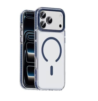 Green Lion Prestige MagSafe Case for iPhone 17 Pro Max, Military-Grade Shockproof, Anti-Scratch, Camera &amp; Drop Protection &ndash; Blue