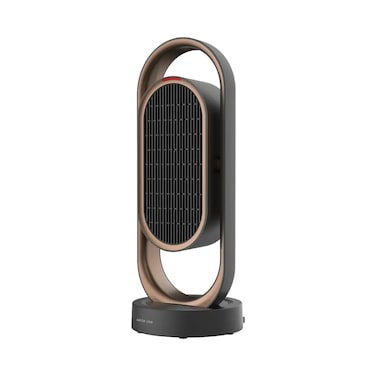 Green Lion Electric Heater &amp; Fan, Ceramic Heating 1800W, Touch &amp; Remote Control, 2-Way Oscillation, 3-Level Speeds, Timer, Detachable Filter, Quiet Operation, Portable Electric Fan &amp; Space Heater