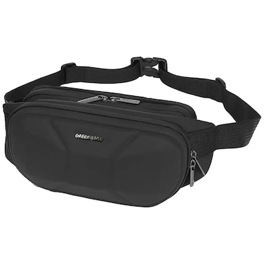 Green Lion حقيبة كروس بودي للسفر  Cleveland، حقيبة كتف بتصميم صلب EVA مقاوم للماء مع حزام قابل للتعديل، تتسع لأجهزة حتى 7.9 بوصة، خفيفة الوزن للاستخدام اليومي (أسود)