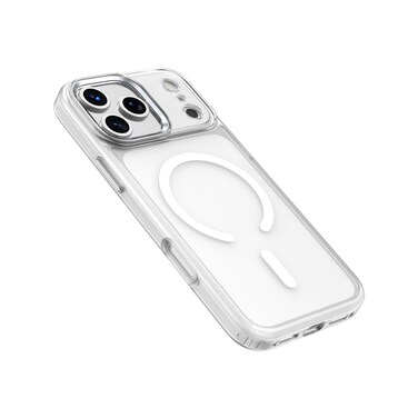 Green Lion Titan MagSafe Case for iPhone 17 Pro Max, Military-Grade Shockproof, Camera Protection, Anti-Scratch, Comfortable Grip &ndash; Silver