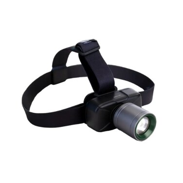 Green Lion Rechargeable Headlamp &ndash; High-Performance LED Head Torch with Adjustable Strap, USB Charging, Long Battery Life, Multiple Lighting Modes