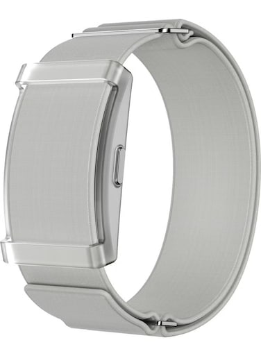 Fit Wear Smart Fitness Band with 6-Axis Motion Sensor, Heart Rate &amp; SpO2 Monitoring, 7-10 Days Battery Life, 5ATM Waterproof, Smart App Control &ndash; Grey