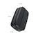 Green Lion Valencia Fingerprint Bag, Smart Fingerprint Lock Storage Bag with 10-User Access, USB-C Charging, Water Resistant PU Leather Travel Organizer, Anti-Theft Security Pouch with LED Indicator Black