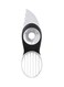 3-In-1 Avocado Slicer White/Black 5.7x2.5x19cm