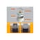 360&deg; Rotatable Floor Mop with Telescopic Handle, Microfibre Cleaning Pads, Navy Blue