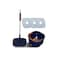 360&deg; Rotatable Floor Mop with Telescopic Handle, Microfibre Cleaning Pads, Navy Blue