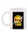 Thor Printed Coffee Mug White/Black/Yellow