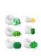 6 Pack Silicone Molds for Succulent &amp; Cactus Designs - Perfect for Resin, Cake Decorating, Candles, Fondant, and Polymer Clay