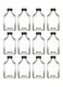 12 pack 4 oz empty juice bottle glass milk beverage bottle coffee bottle bottle bottle coffee bottle bottle party drink shop coffee shop