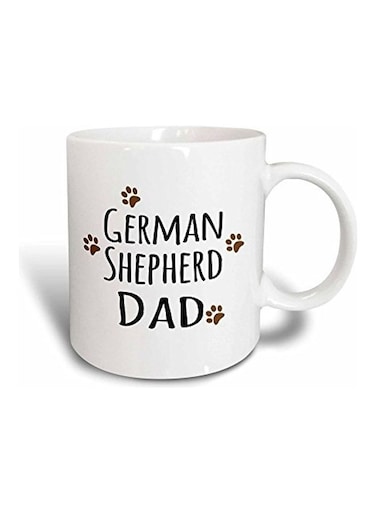 German Shepherd Dog Magic Transforming Mug Multicolour