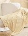 G H Striped Flannel Fleece Blanket Plush Throw Blanket Super Soft Blanket King Size(220x240) For Bed and Sofas Luxurious Warm and Comfortable